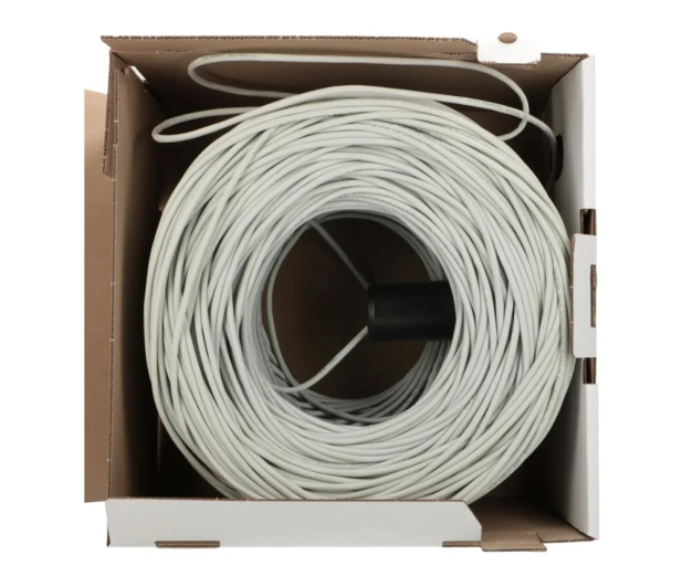 ExtraLink CAT5E FTP (F/UTP) Wewnętrzny Kabel sieciowy 305M - 1543971 - zdjęcie 2